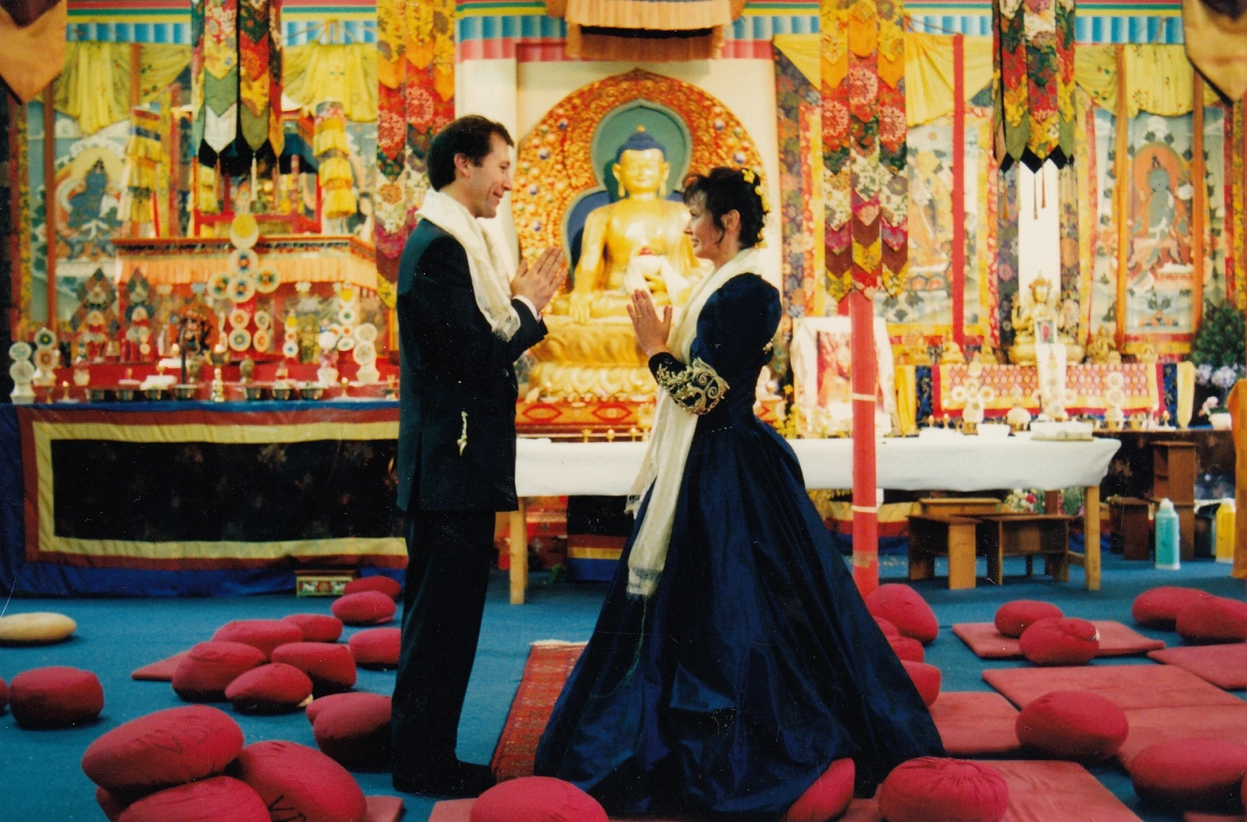 Aliénor et Alain Delaporte-Digard, fondateurs de Buddhachannel
