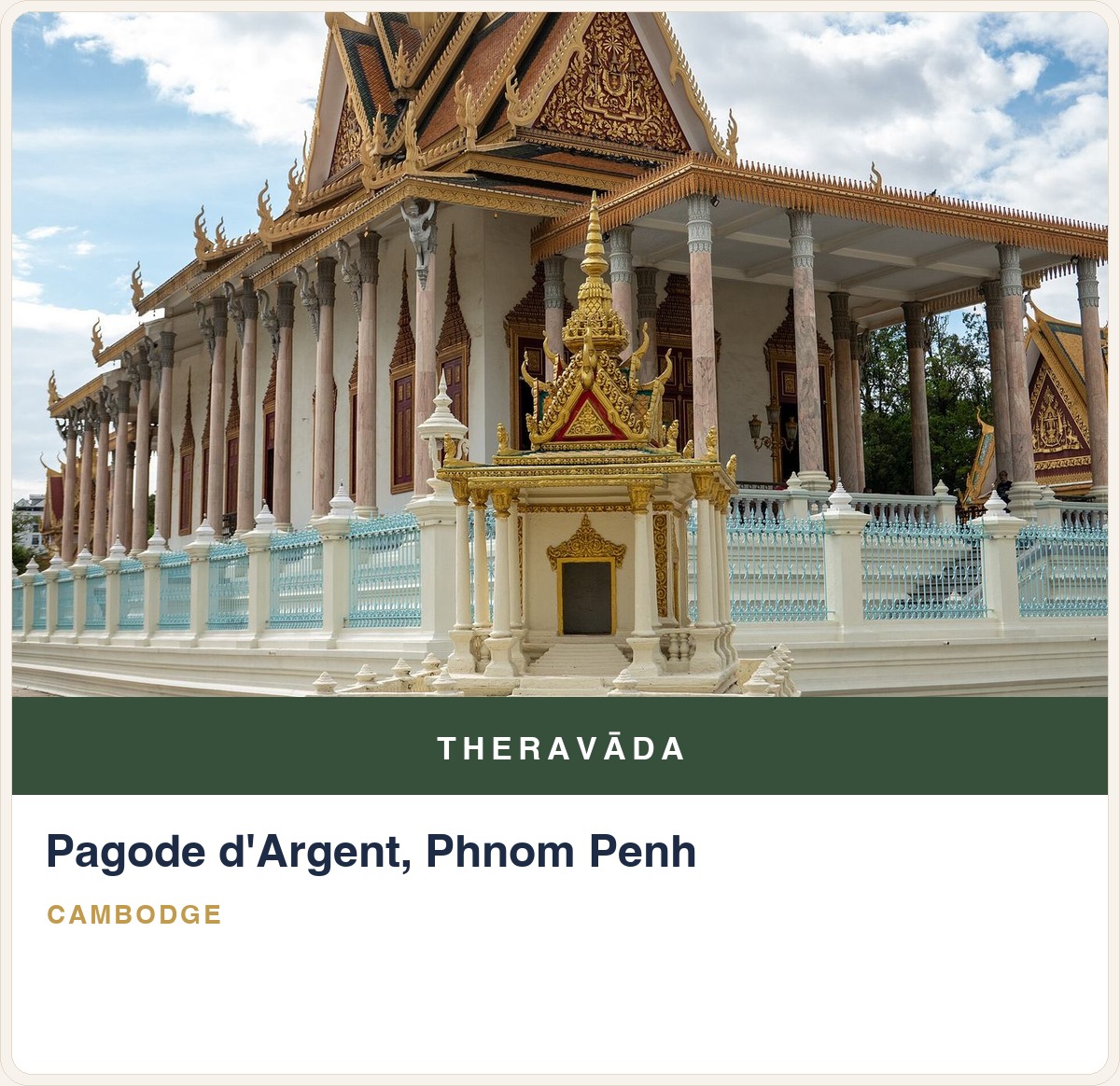 Pagode d'Argent, Phnom Penh