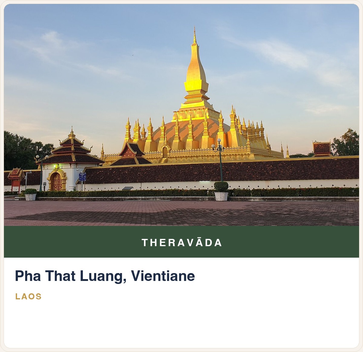 Pha That Luang, Vientiane