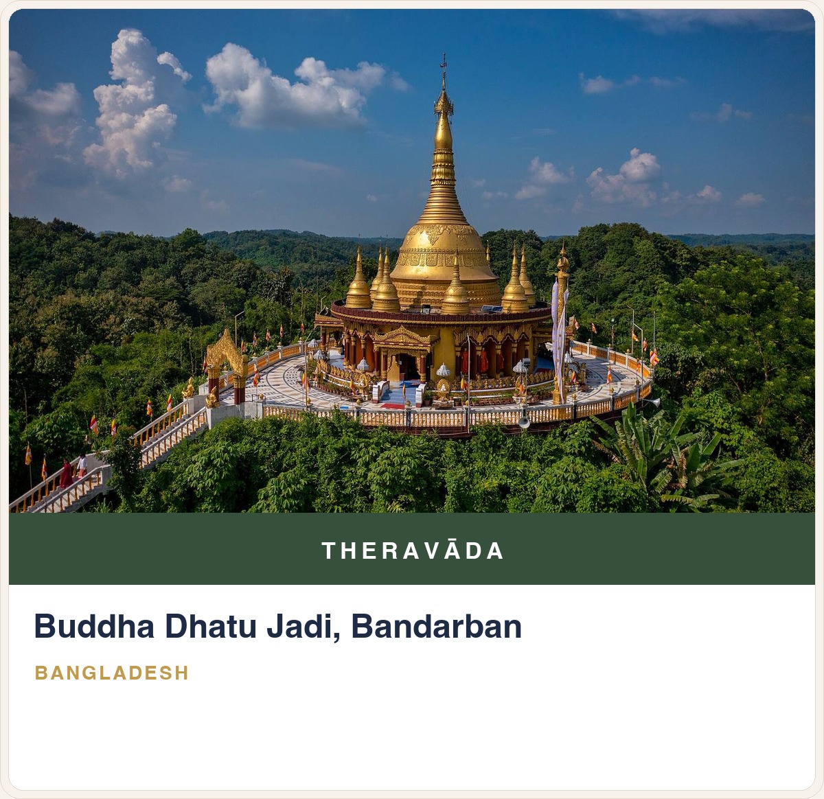 Buddha Dhatu Jadi, Bandarban