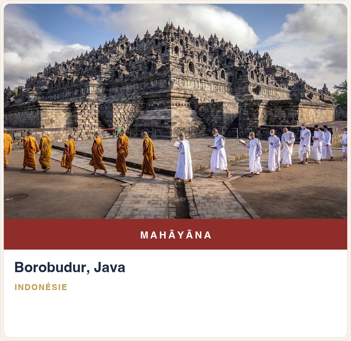 Borobudur, Java