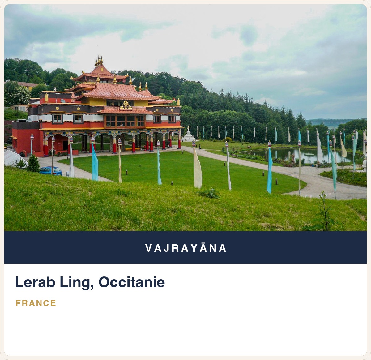 Lerab Ling, Occitanie